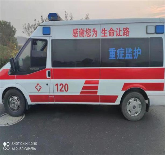 四方台救护车出租服务案例3